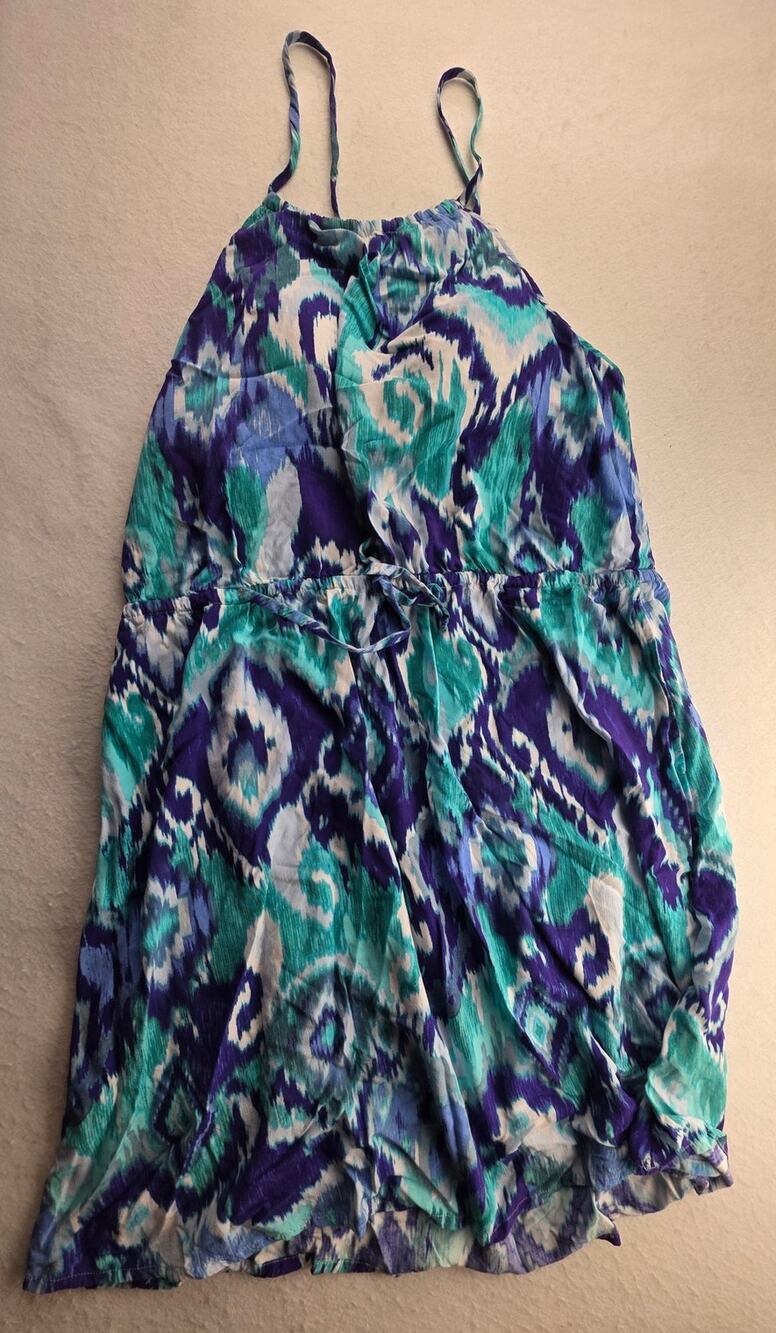Athleta Blue Sleeveless Mini Dress Size Medium